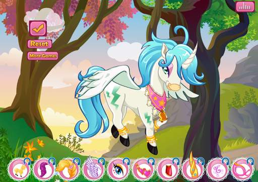 My Unicorn Rainbow - Pony Creator, Games For Girls screenshot 3