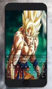 Super Saiyan Keyboard Theme स्क्रीनशॉट 8