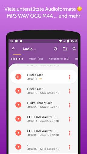 MP3 schneiden & Klingeltöne erstellen screenshot 5