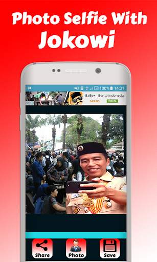 Photo Selfie With President Jokowi screenshot 4