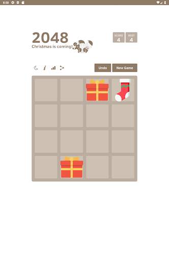 2048 Christmas 🎁 Puzzle Game screenshot 12