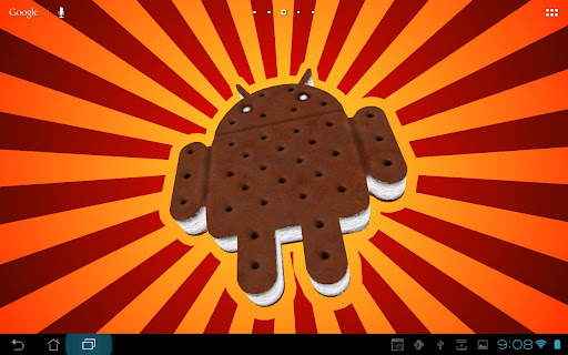 Ice Cream Sandwich 3D Live Wallpaper screenshot 2