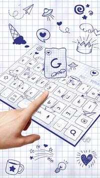 Doodle Simple Keyboard screenshot 2