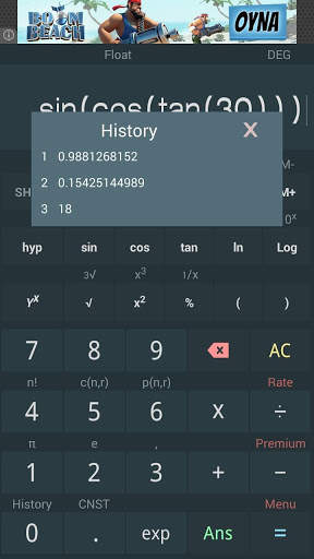 Scientific Calculator Pro screenshot 4