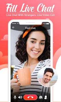 VLive Random Video Call : Live Chat скриншот 1