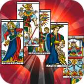 Tarot card readings free logo