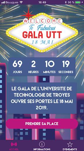 Gala UTT screenshot 1