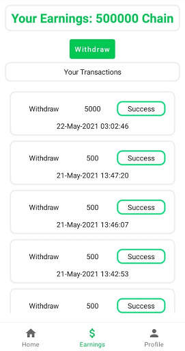 Chain Income : Easy Earn Money स्क्रीनशॉट 7