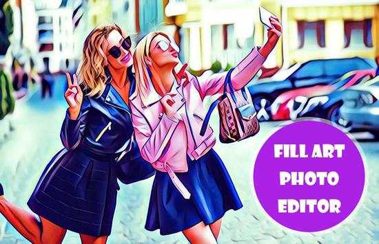 Photo Editor Fill Art Effect 7 تصوير الشاشة