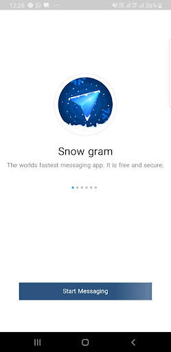 Snow Gram Messenger screenshot 1