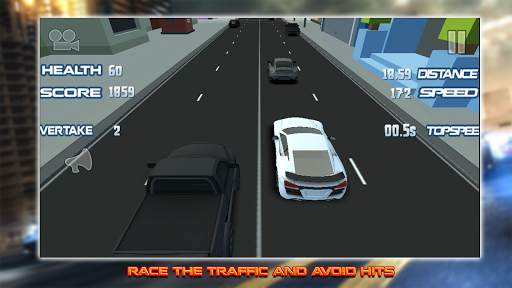Traffic Racing Simulator 3D скриншот 2