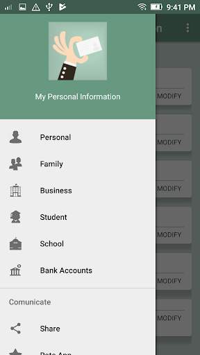 My Personal Information screenshot 3