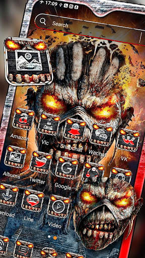 Fire Skull Theme screenshot 3
