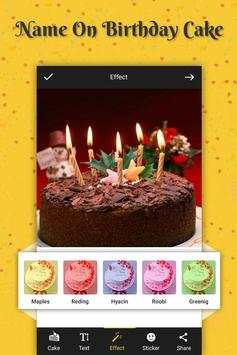 Name On Birthday Cake 3 تصوير الشاشة