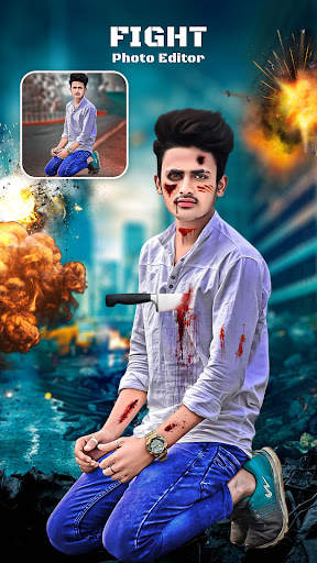 Fight Effect Photo Editor screenshot 1