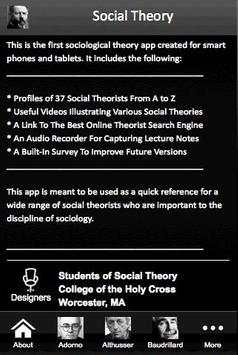 Social Theory screenshot 1