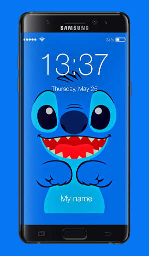 Cartoon Faces Lock Screen 1 تصوير الشاشة