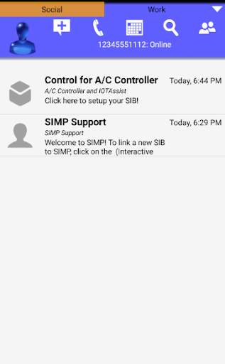 SiMP: Secure Instant Messaging screenshot 1