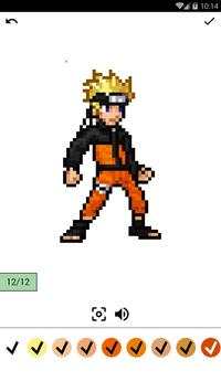Naruto - Color by Number screenshot 1