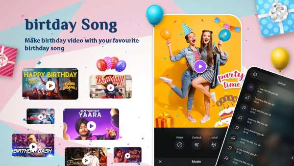 Birthday Video Maker screenshot 14