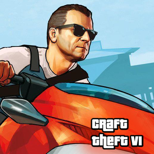 GTA 6 Craft Theft Autos, Mcpe icon