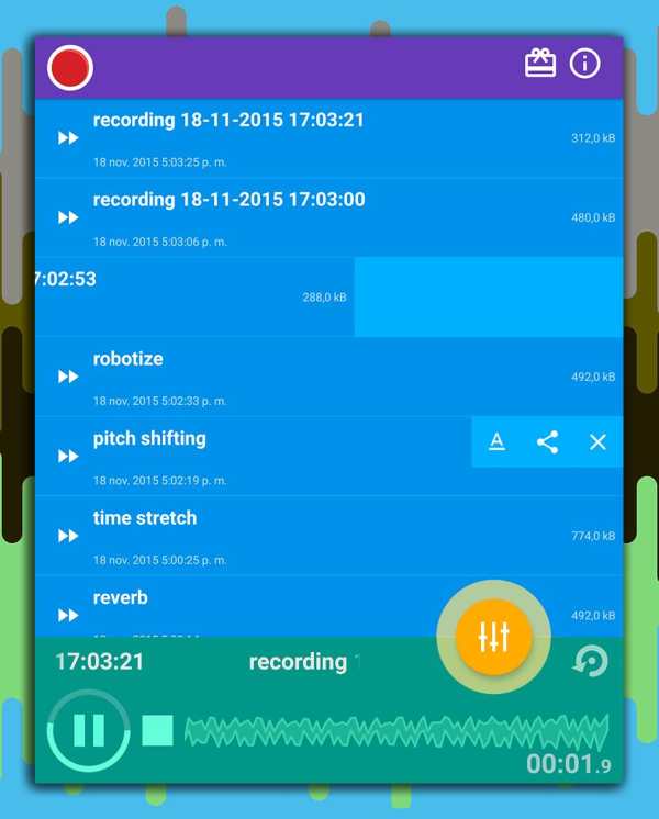 Morph Voice Changer by VOX 9 تصوير الشاشة