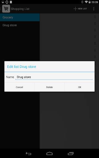 Shopping List for SmartWatch 2 screenshot 6