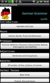 German Grammar DEMO screenshot 2