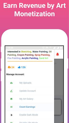 GranNino - Online Platform for Artist screenshot 4