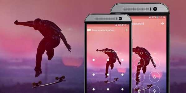 Skateboarding App Lock Theme screenshot 1