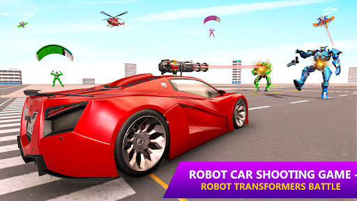 Mars Battle: Bus Robot Game 3D screenshot 2