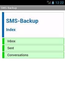 SMS Backup screenshot 3