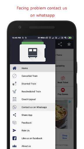Indian eRail screenshot 2
