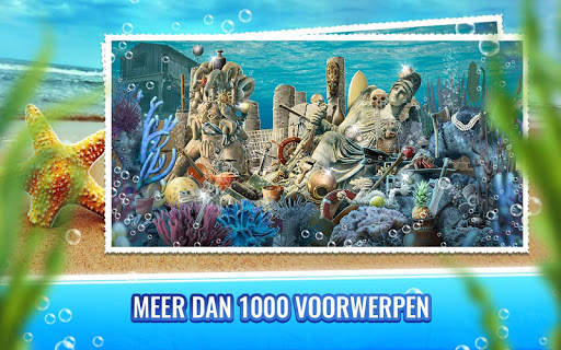 Oceaan verborgen voorwerpen spellen – schatjacht screenshot 3