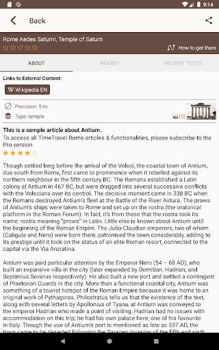 TimeTravelRome: Travel Guide to the Ancient Rome screenshot 13