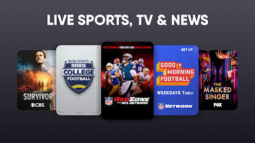 Fubo: Watch Live TV & Sports 29 تصوير الشاشة