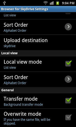 Browser for OneDrive(SkyDrive) screenshot 6