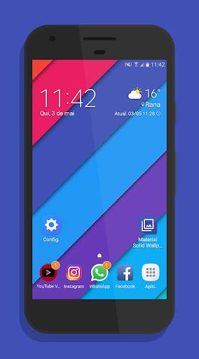 Material Solid Color Wallpaper screenshot 5
