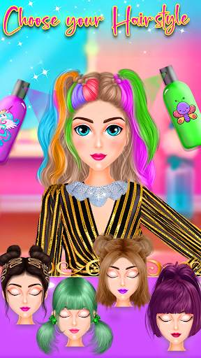 Styling And Hair Salon Game screenshot 1