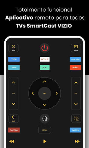 Remoto para Smart TV VIZIO: Co screenshot 1