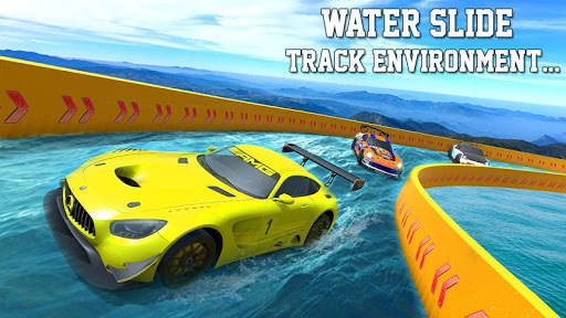 Extreme Water Car Surfer Racing Slide Stunts screenshot 4