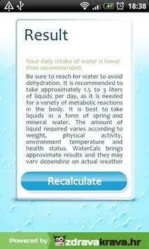 Jana Watercalc screenshot 4