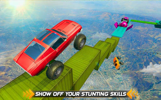 Impossible Ramp Car Driving 3D screenshot 4