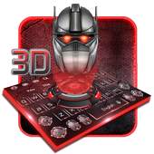 Tech Robot Skull Keyboard Theme 10001027