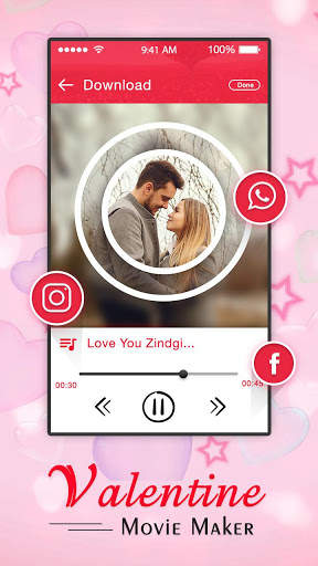 Valentine Video Maker: love Movie Maker screenshot 7