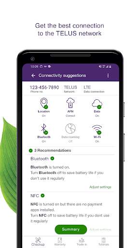 TELUS Device Checkup® 8 تصوير الشاشة