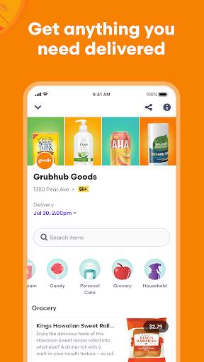 Grubhub: Food Delivery screenshot 3