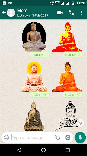 Budh Purnima WhatsApp Stickers screenshot 2