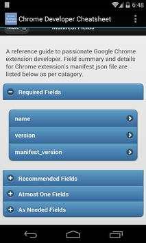 Chrome Developer Cheatsheet 2 تصوير الشاشة