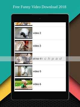 Funny Video Download Free 2018 screenshot 6
